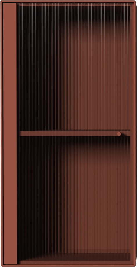 Závěsná vitrína v cihlové barvě 46x91 cm Edge by Hammel – Hammel Furniture Hammel Furniture