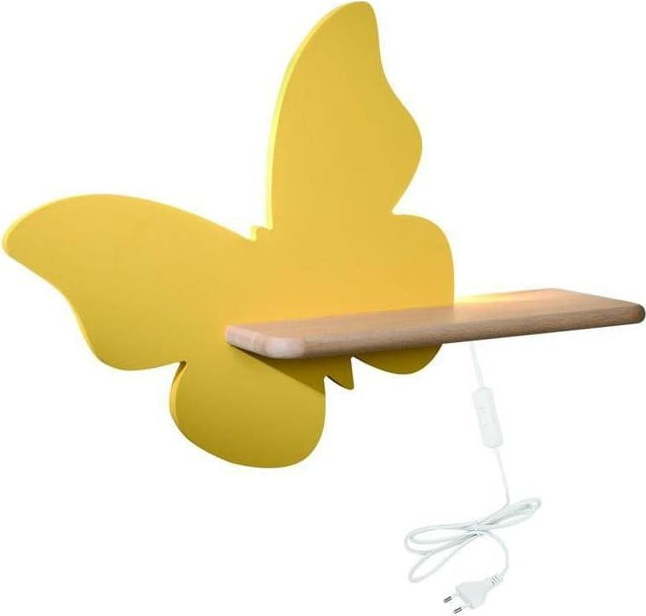 Žluté dětské svítidlo Butterfly – Candellux Lighting Candellux Lighting