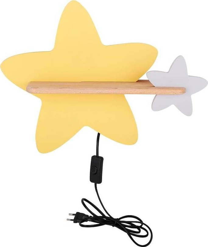 Žluto-bílé dětské svítidlo Star – Candellux Lighting Candellux Lighting