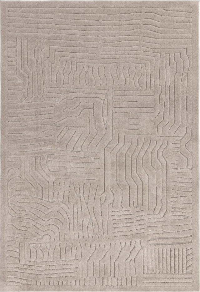 Béžový koberec 160x230 cm Valley – Asiatic Carpets Asiatic Carpets