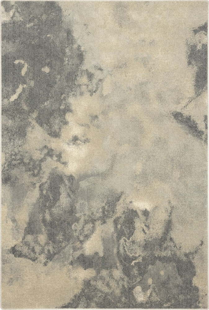 Béžový vlněný koberec 133x180 cm Blur – Agnella Agnella