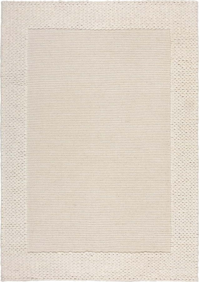 Béžový vlněný koberec 230x160 cm Rue - Flair Rugs Flair Rugs