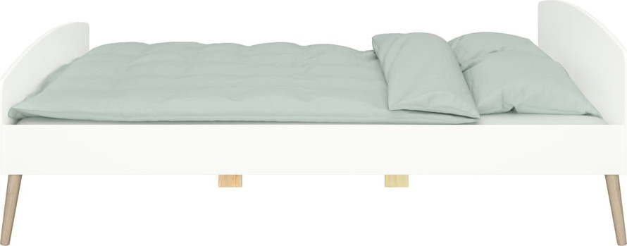 Bílá dětská postel 140x200 cm Softline - Tvilum Tvilum