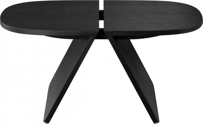 Černý konferenční stolek z dubového dřeva 43x80 cm Avio – Blomus Blomus