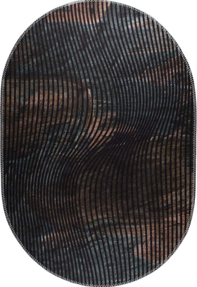 Černý pratelný koberec 160x230 cm – Vitaus Vitaus