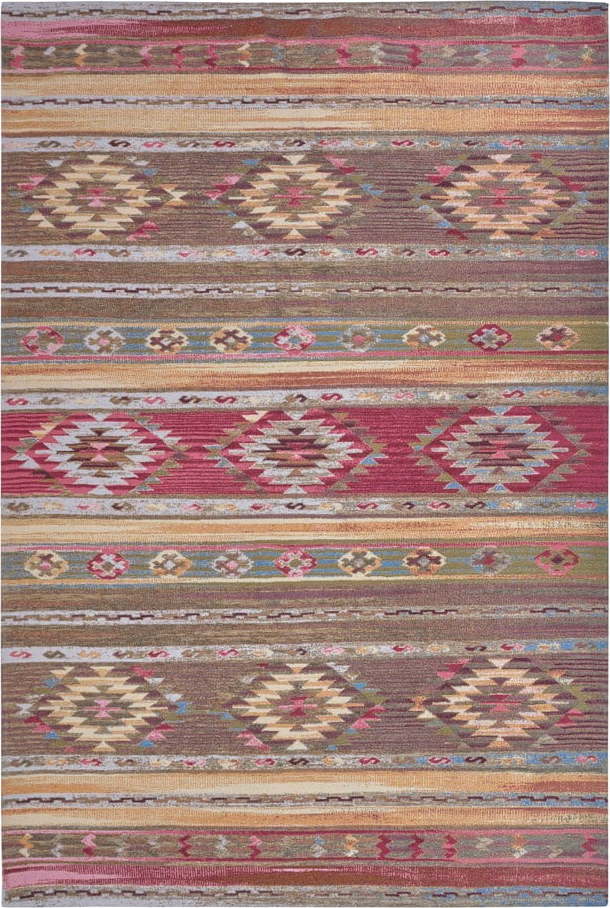 Červeno-hnědý koberec 150x220 cm Necla – Hanse Home Hanse Home