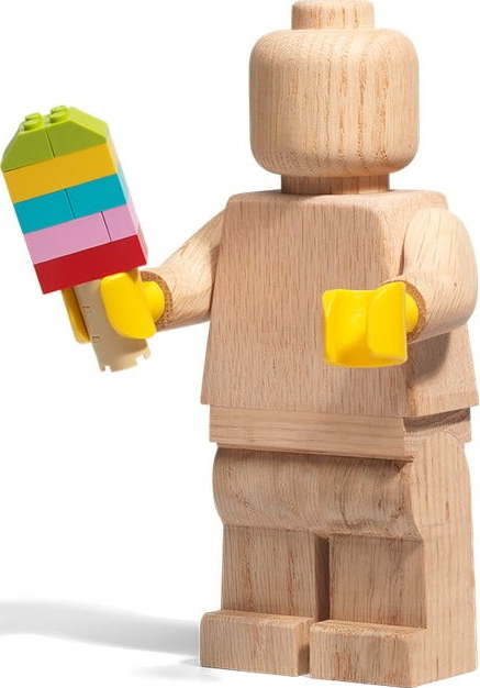 Dětská figurka z dubového dřeva LEGO® Wood LEGO