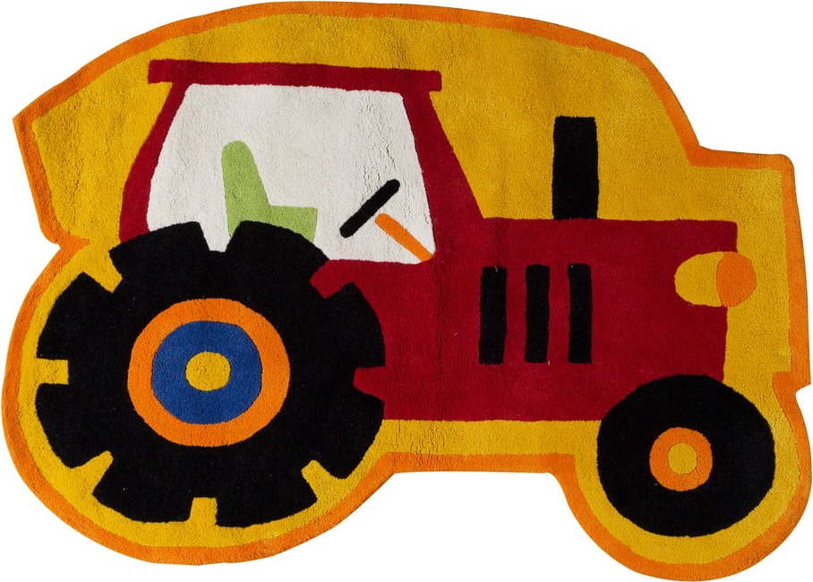 Dětský koberec 70x100 cm Tractor – Premier Housewares Premier Housewares