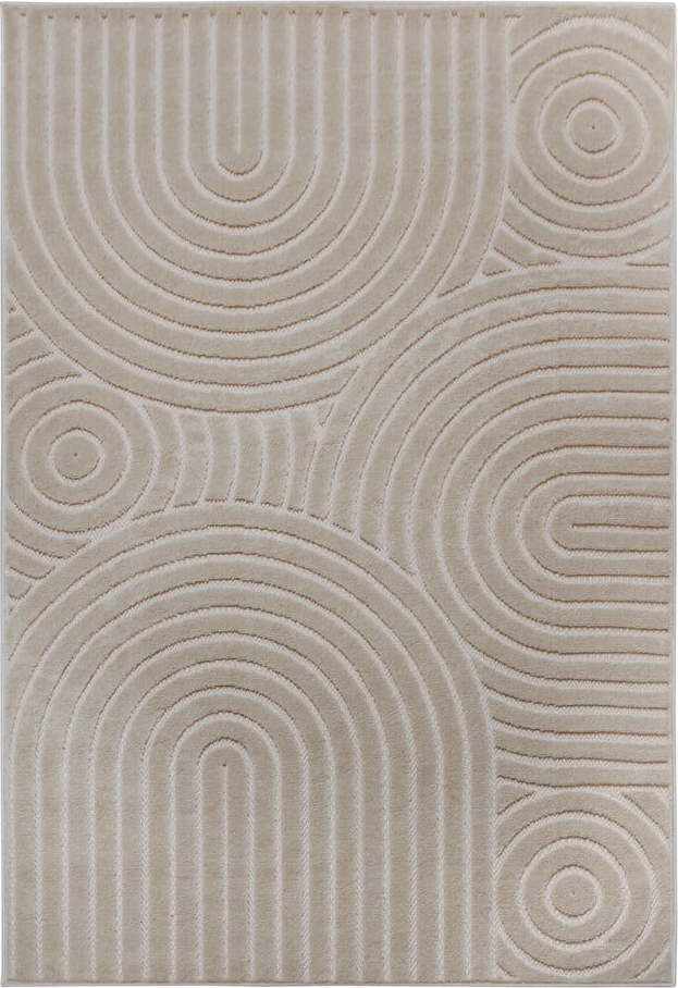 Krémový koberec 133x190 cm Iconic Wave – Hanse Home Hanse Home