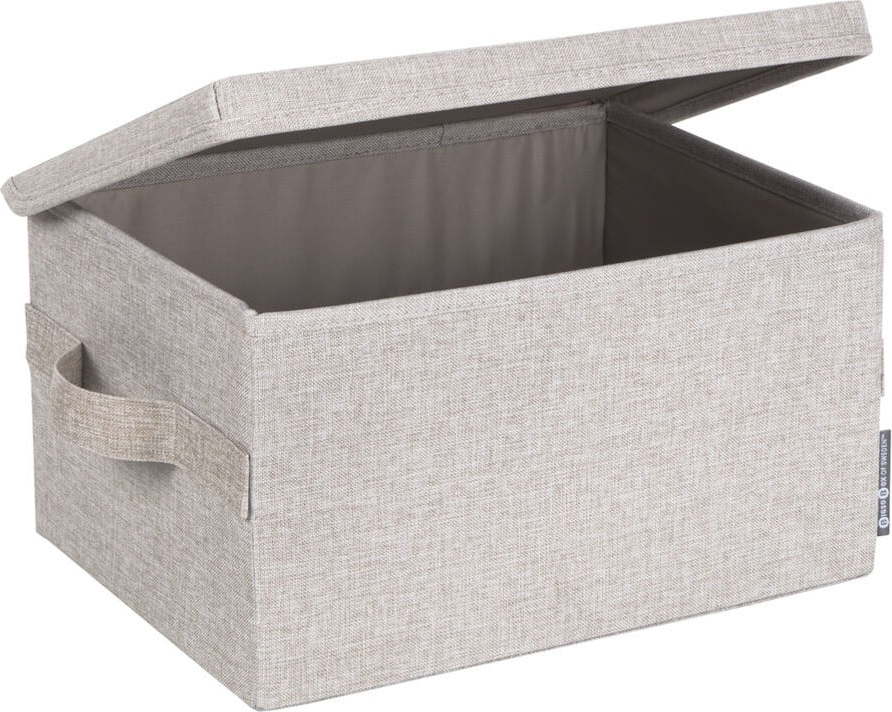 Látkový úložný box s víkem – Bigso Box of Sweden Bigso Box of Sweden