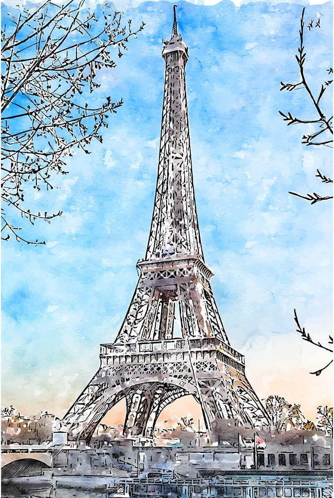 Obraz 90x60 cm Paris – Fedkolor Fedkolor