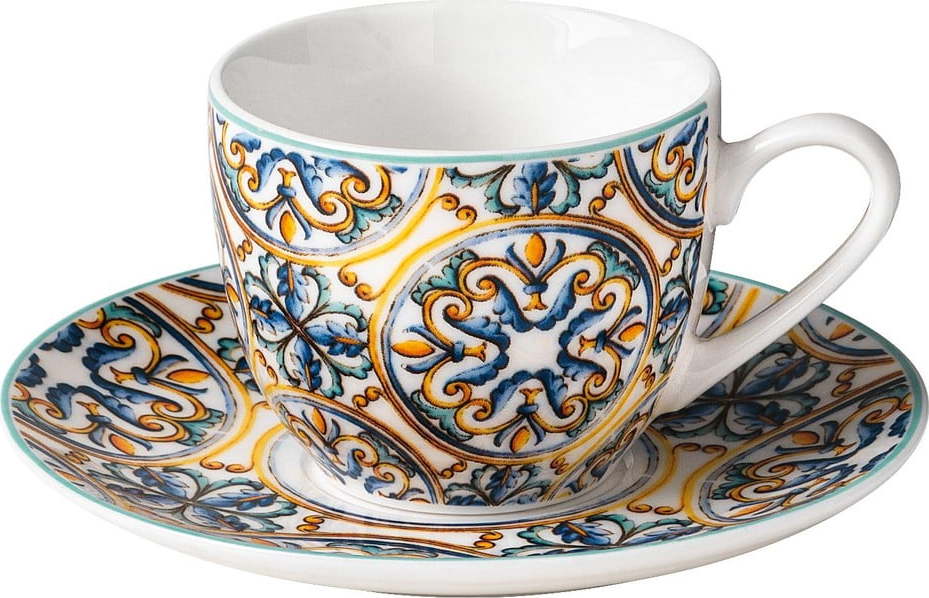 Porcelánové šálky na espresso v sadě 2 ks Medicea – Brandani Brandani