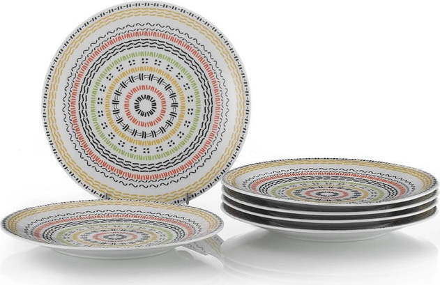 Porcelánové talíře v sadě 6 ks ø 21 cm – Hermia Hermia