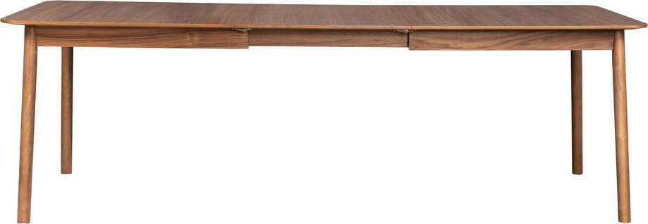 Rozkládací jídelní stůl s deskou v dekoru ořechového dřeva 90x180 cm Glimps – Zuiver Zuiver