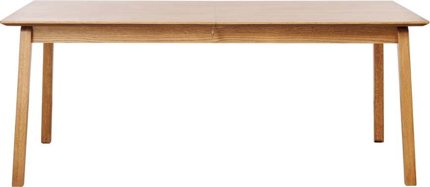 Rozkládací jídelní stůl s deskou v dubovém dekoru 95x190 cm Bari – Unique Furniture Unique Furniture