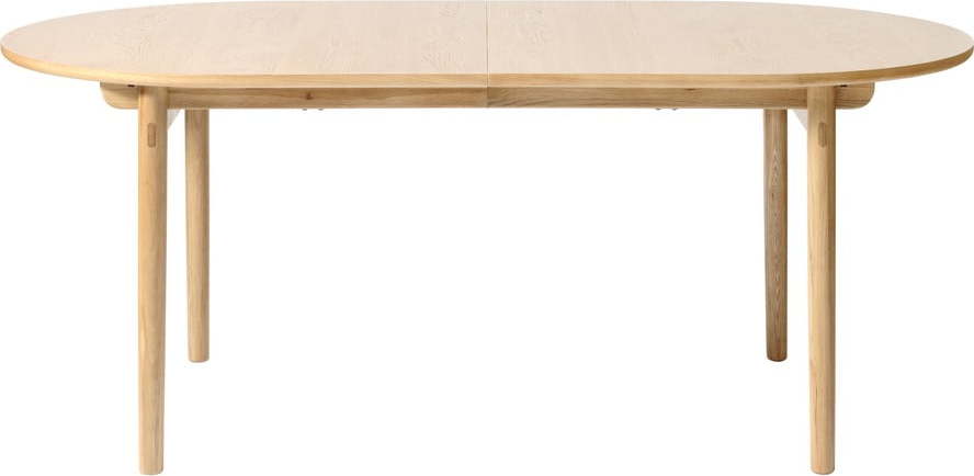 Rozkládací jídelní stůl v dekoru dubu 100x190 cm Carno – Unique Furniture Unique Furniture