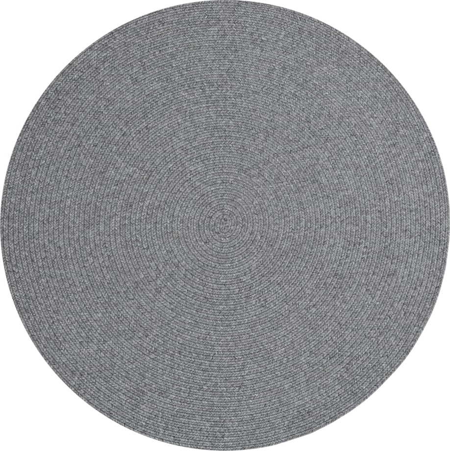Šedý kulatý venkovní koberec ø 150 cm - NORTHRUGS NORTHRUGS