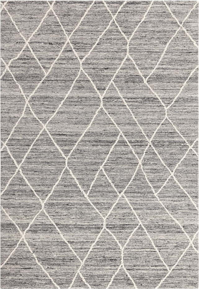 Šedý vlněný koberec 160x230 cm Noah – Asiatic Carpets Asiatic Carpets