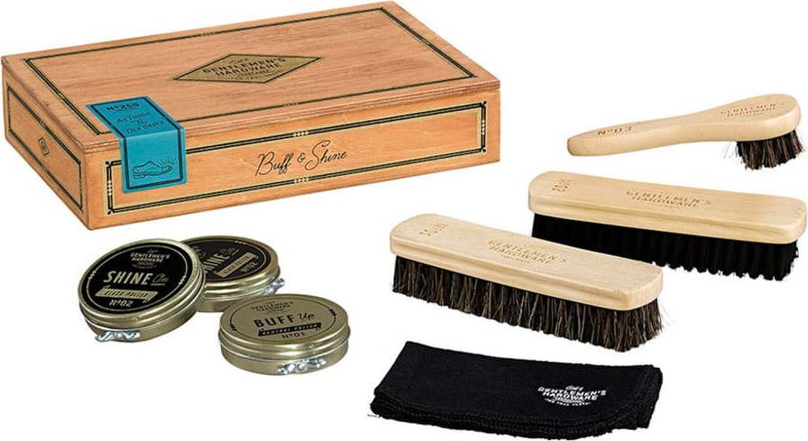 Set na čištění obuvi – Gentlemen's Hardware Gentlemen's Hardware