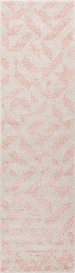 Světle růžový koberec běhoun 66x240 cm Muse – Asiatic Carpets Asiatic Carpets