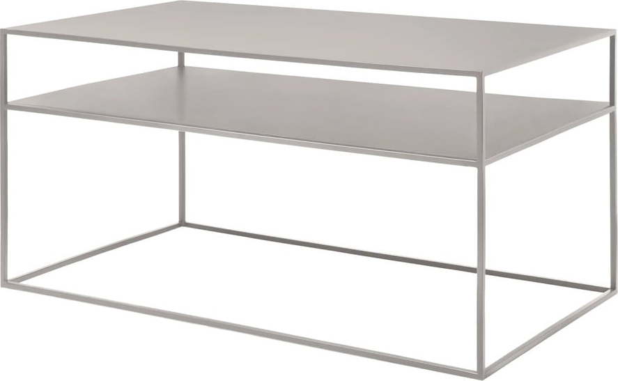 Světle šedý kovový konferenční stolek 50x90 cm Fera – Blomus Blomus
