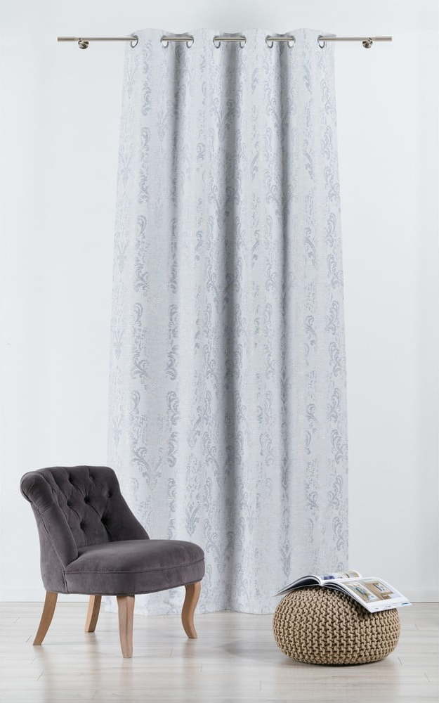 Světle šedý zatemňovací závěs 130x260 cm Cadiz – Mendola Fabrics Mendola Fabrics