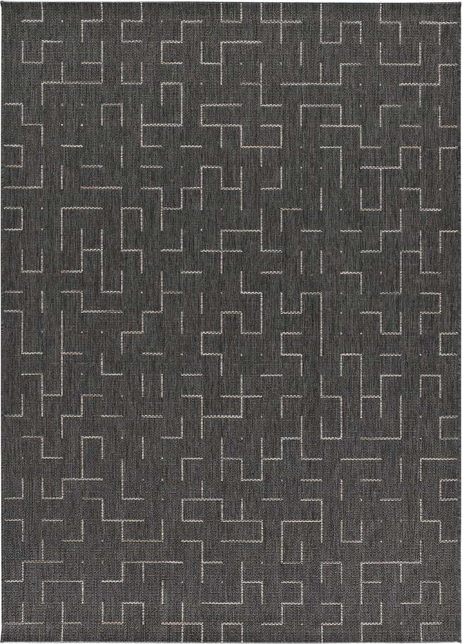 Tmavě šedý venkovní koberec 77x150 cm Breeze – Universal Universal