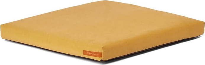 Žlutá matrace pro psa z Eko kůže 60x70 cm SoftPET Eco L – Rexproduct Rexproduct