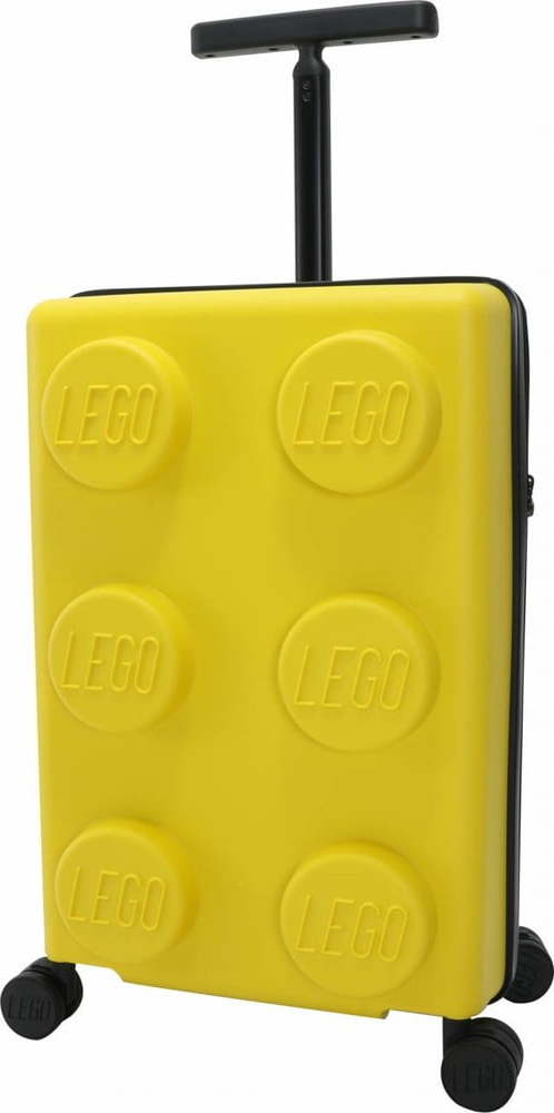 Žlutý dětský cestovní kufr LEGO® Signature LEGO