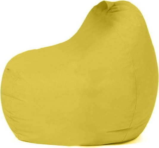 Žlutý dětský sedací vak Premium – Floriane Garden FLORIANE GARDEN