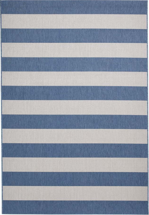 Béžovo-modrý venkovní koberec 290x200 cm Santa Monica - Think Rugs Think Rugs