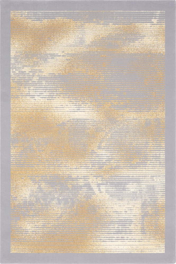 Béžovo-šedý vlněný koberec 133x180 cm Stratus – Agnella Agnella