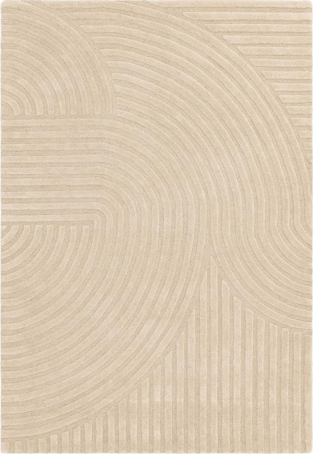 Béžový vlněný koberec 120x170 cm Hague – Asiatic Carpets Asiatic Carpets