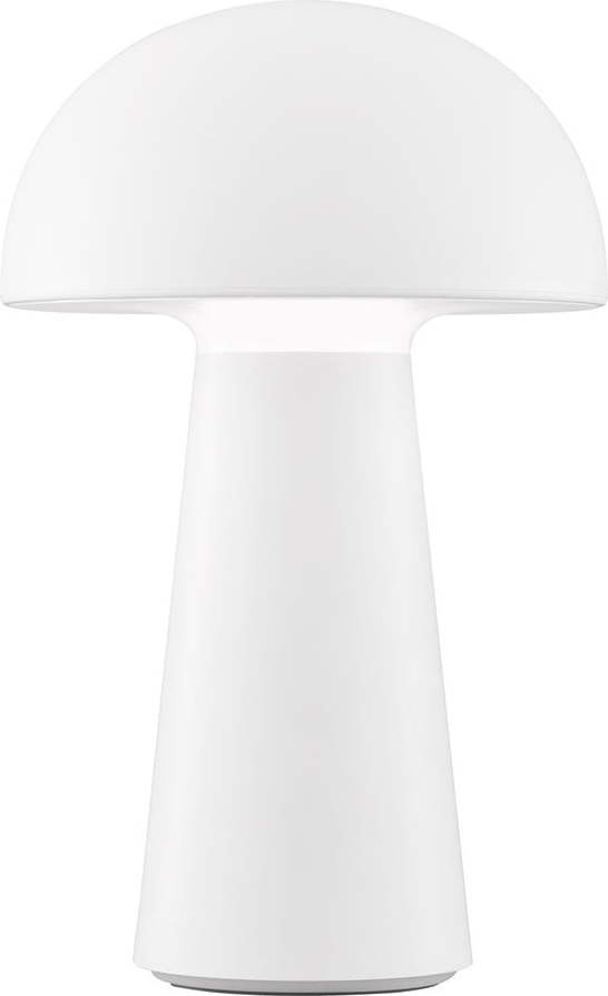 Bílá LED stmívatelná stolní lampa se senzorem pohybu (výška 22 cm) Viga – Fischer & Honsel Fischer & Honsel