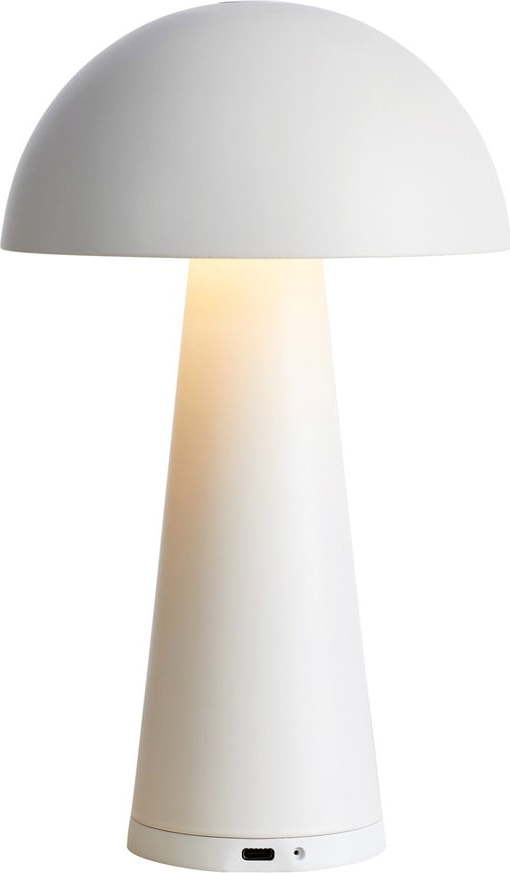 Bílá LED stolní lampa (výška 26