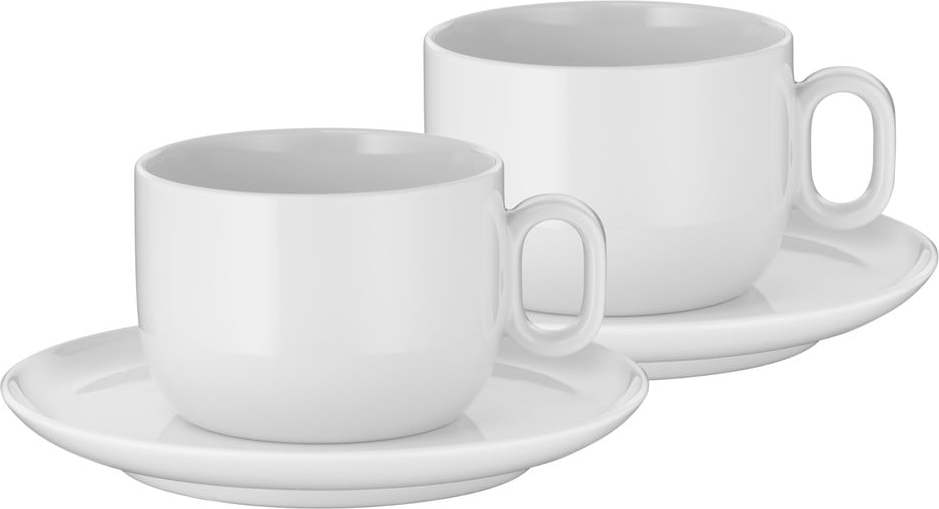 Bílé porcelánové šálky v sadě 2 ks na cappuccino 160 ml Barista – WMF WMF