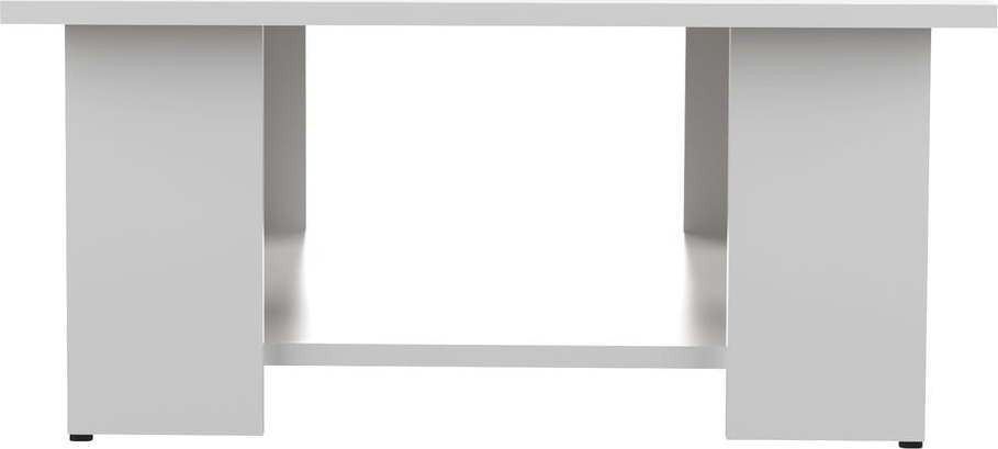 Bílý konferenční stolek 67x67 cm Square - TemaHome TemaHome