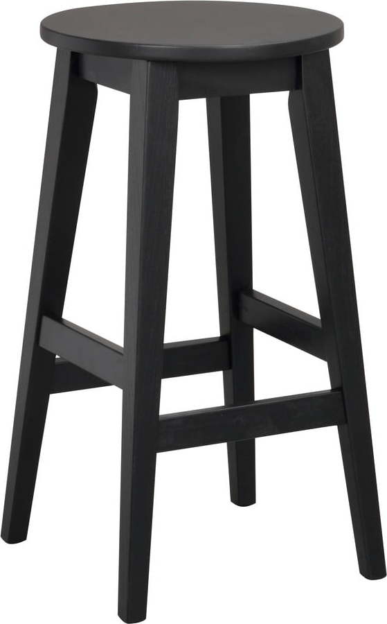 Černá barová židle z dubového dřeva 65 cm Austin – Rowico Rowico