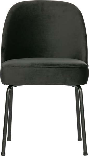 Černé sametové jídelní židle v sadě 2 ks Vogue – BePureHome BePureHome