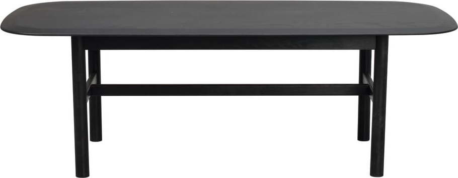 Černý konferenční stolek z dubového dřeva 135x62 cm Hammond - Rowico Rowico