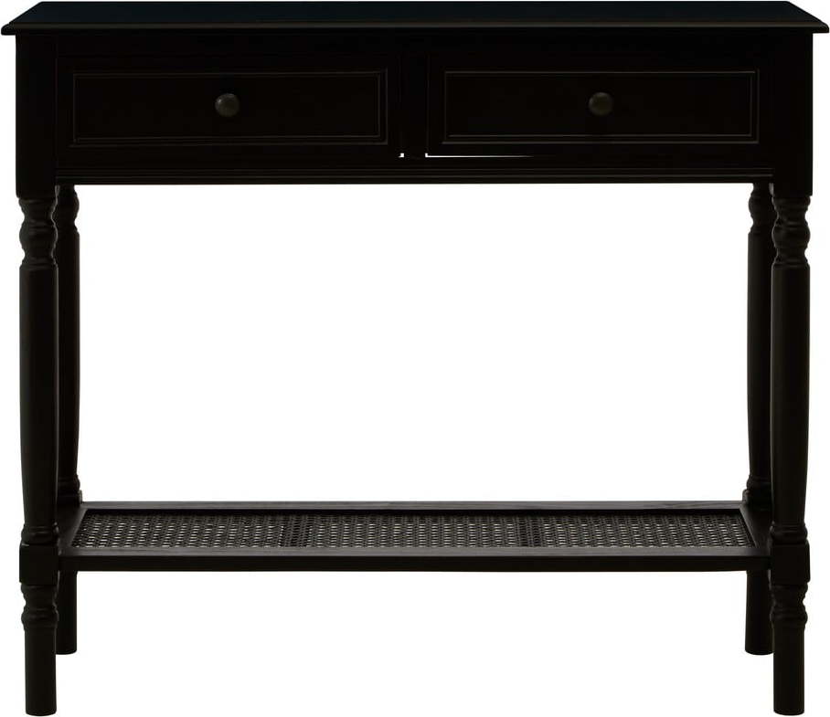 Černý konzolový stolek 33x91 cm Heritage – Premier Housewares Premier Housewares