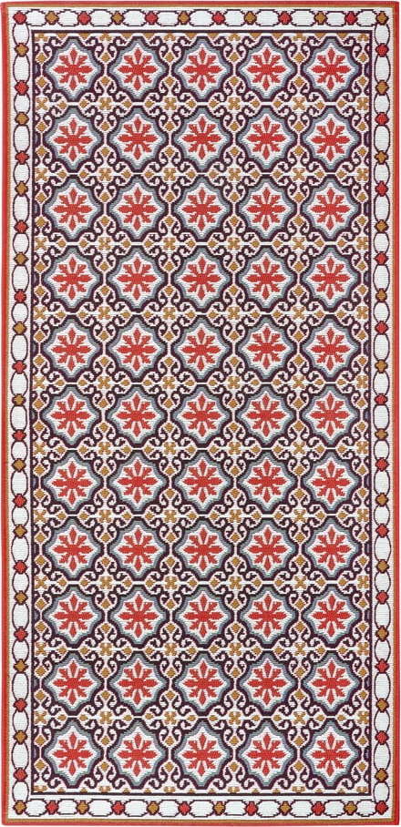Červený koberec běhoun 75x150 cm Cappuccino Retro – Hanse Home Hanse Home