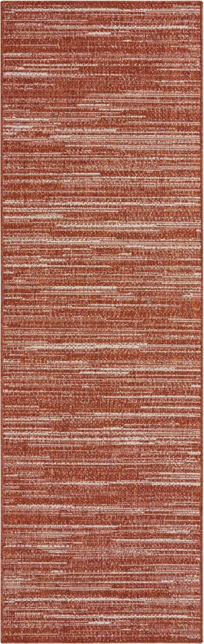 Červený venkovní koberec běhoun 250x80 cm Gemini - Elle Decoration Elle Decoration