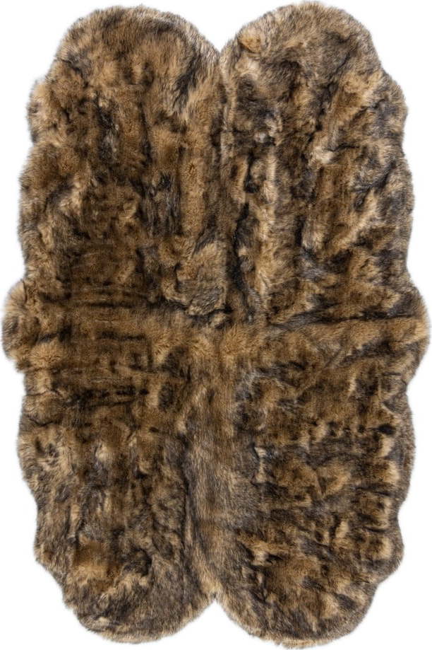 Hnědý koberec 180x120 cm Freja - Flair Rugs Flair Rugs