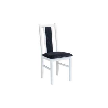 Jedálenská stolička BOSS 14 Bílá Tkanina 1B MIX-DREW