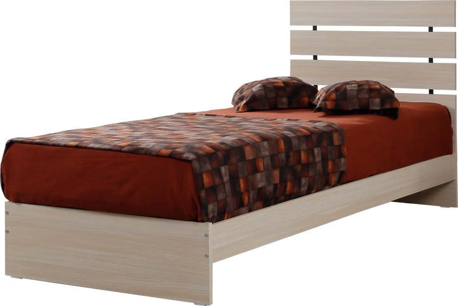 Jednolůžková postel v přírodní barvě 90x200 cm Fuga – Kalune Design Kalune Design