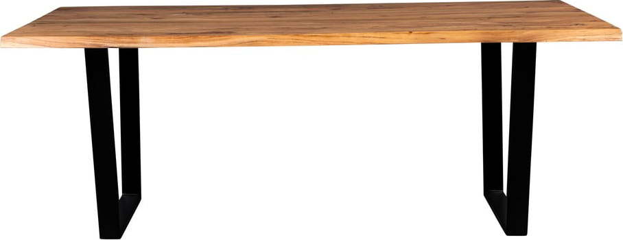 Jídelní stůl s deskou z akácie 90x180 cm Aka – Dutchbone Dutchbone