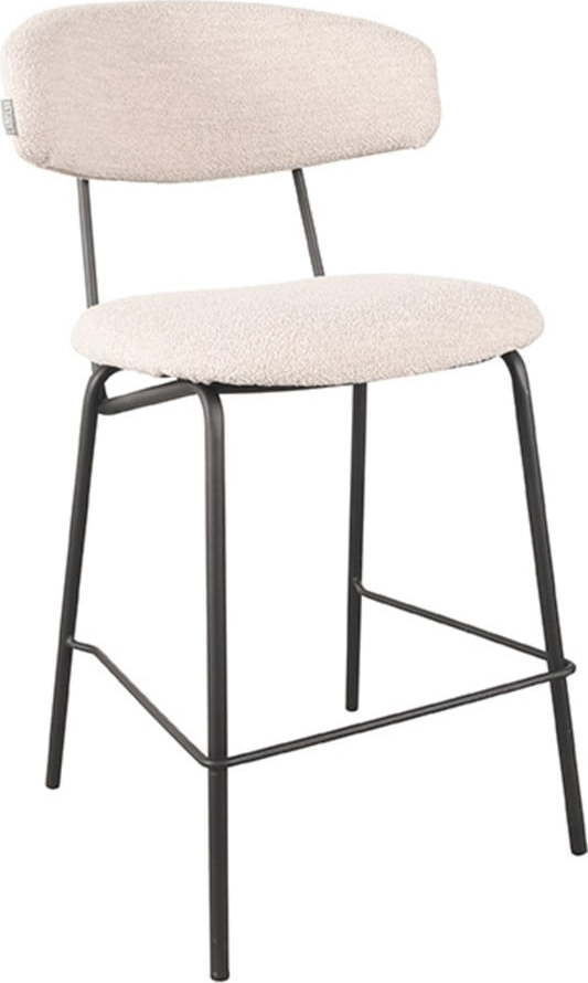 Krémové barové židle v sadě 2 ks 95 cm Zack – LABEL51 LABEL51