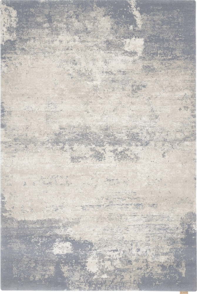 Krémovo-šedý vlněný koberec 120x180 cm Bran – Agnella Agnella