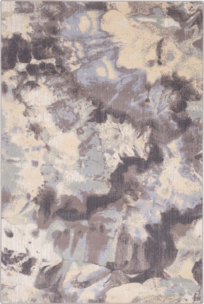Krémovo-šedý vlněný koberec 133x180 cm Taya – Agnella Agnella